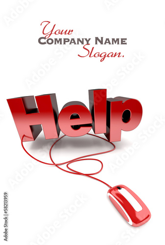 Illustration: Help online Help online