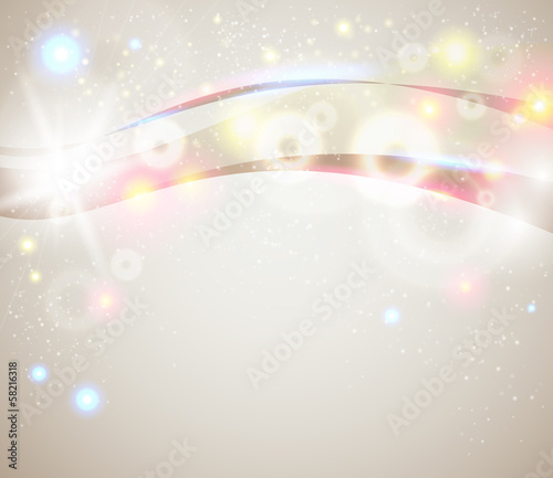 Vector: Bright and sparkling background for your presentation. Bright and sparkling background for your presentation.