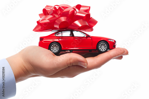 Photo: New car gift. New car gift.