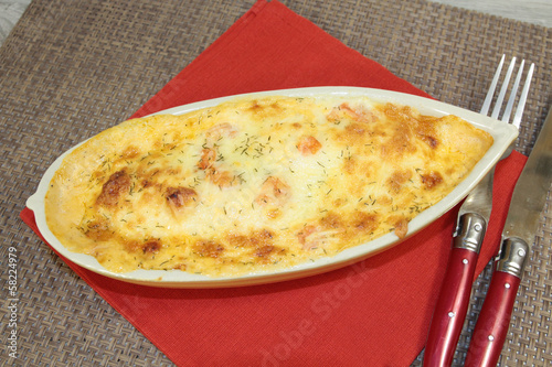 Photo: gratin de poissons gratin de poissons