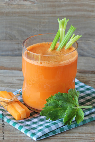 Photo: Carrot juice Carrot juice