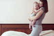 Mother with her baby Mother with her baby