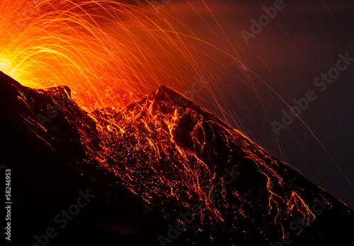 Photo: Eruption etna 2013 Eruption etna 2013