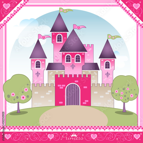 Vector: Castelo de Princesa Castelo de Princesa