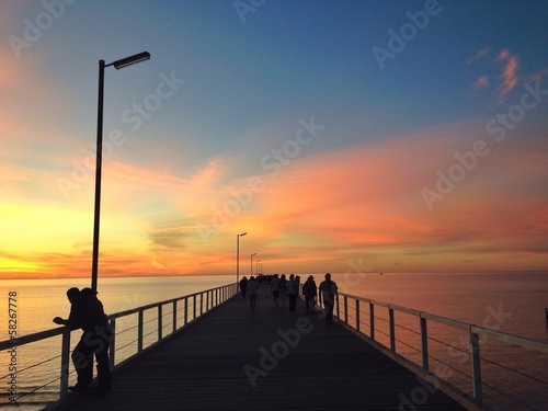 Instant Collection: Sunset by the beach Sunset by the beach