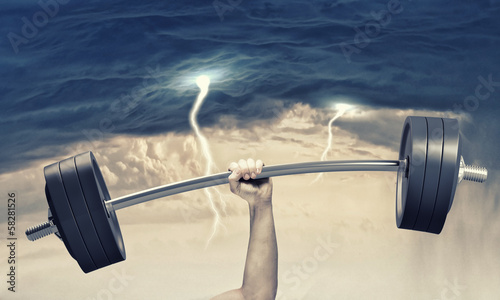 Photo: Human strength Human strength