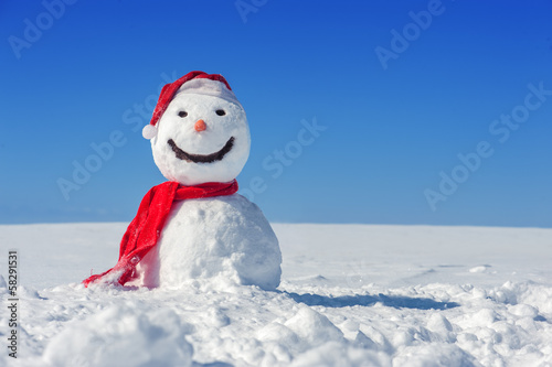 Photo: snowman snowman