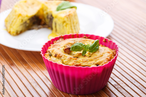 Photo: potato pudding potato pudding