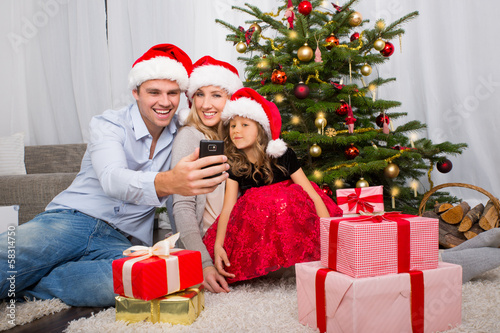 Photo: christmas family home christmas family home