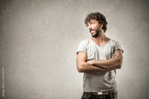 Photo: Satisfied Man Satisfied Man