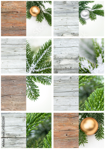 Photo: Merry Christmas, frohe Weihnachten, Mini Cards, Set Merry Christmas, frohe Weihnachten, Mini Cards, Set