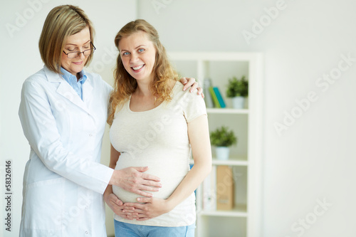 Photo: Patient and doctor Patient and doctor