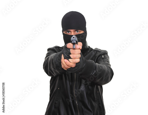 Photo: Shooting criminal Shooting criminal