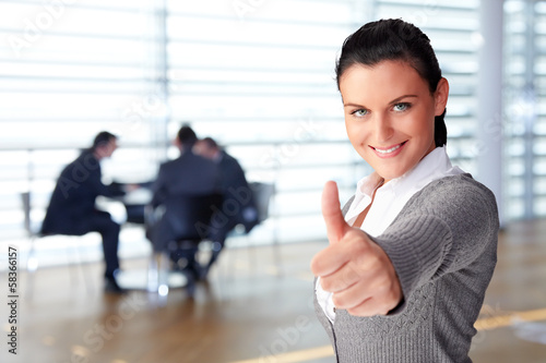 Photo: Successful young business woman Successful young business woman