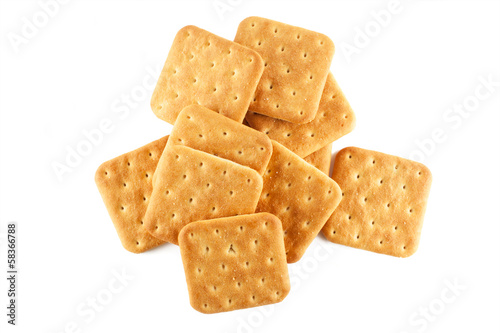 Photo: Crackers top view Crackers top view