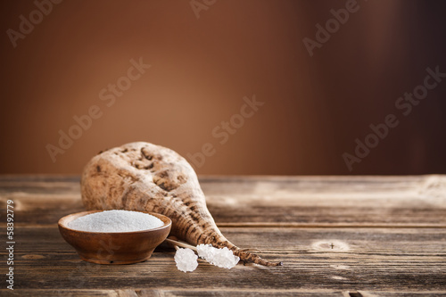 Photo: White sugar White sugar
