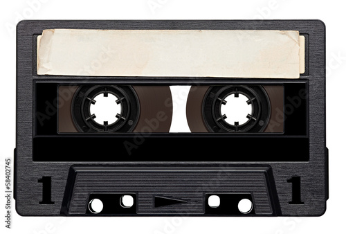 Photo: music audio tape vintage music audio tape vintage