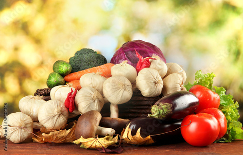 Photo: Different vegetables Different vegetables