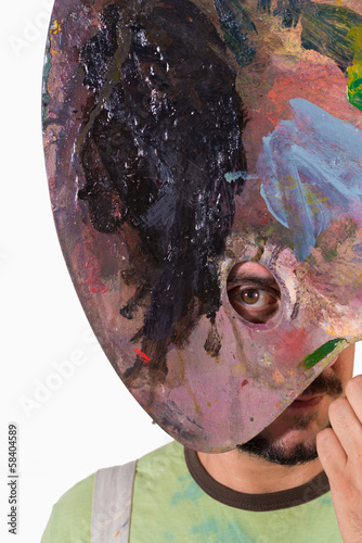 Photo: Eccentric artist Eccentric artist