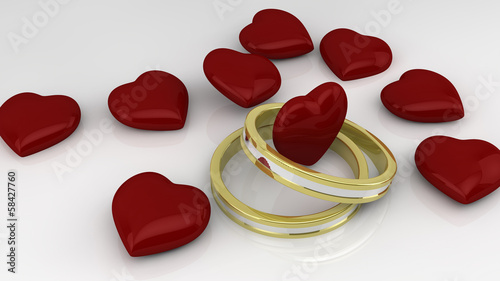 Illustration: Love rings Love rings