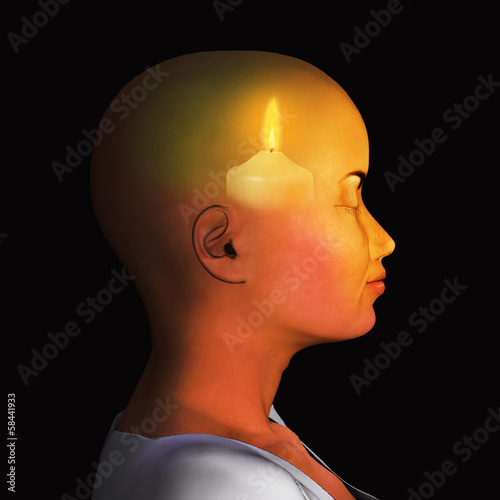 Illustration: light of life light of life