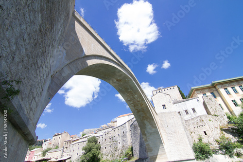 Photo: Old Bridge in Mostar Old Bridge in Mostar