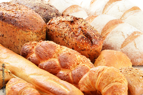 Photo: Composition with baking products Composition with baking products