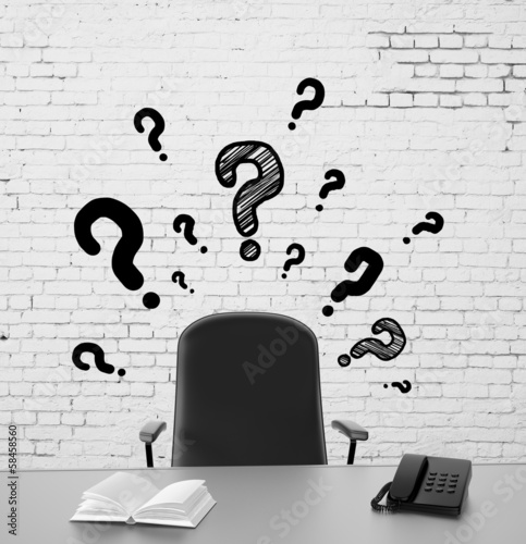 Illustration: business office business office