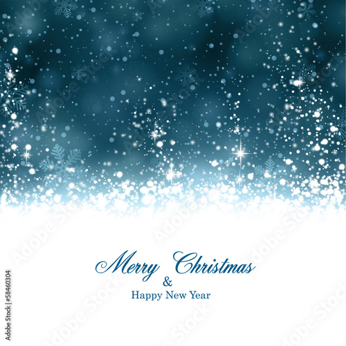 Vector: Christmas dark blue abstract background. Christmas dark blue abstract background.