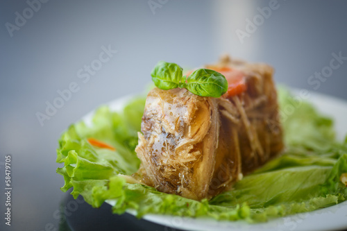Photo: meat aspic meat aspic