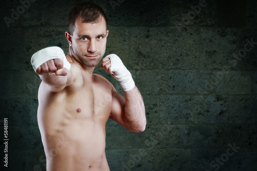 Photo: Boxer Kämpfer Sportler Boxer Kämpfer Sportler