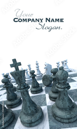 Illustration: Chess game Chess game