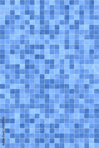 Photo: Blaue Fließen im Bad Blaue Fließen im Bad