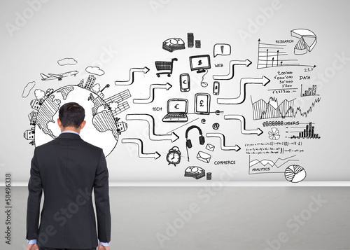 Photo: Composite image of asian businessman Composite image of asian businessman