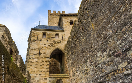 Photo: Medieval city of Carcassonne in France Medieval city of Carcassonne in France