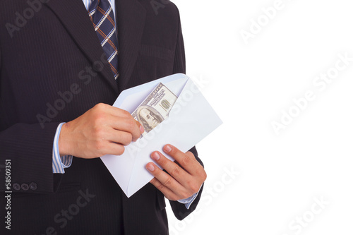 Photo: Businessman with money Businessman with money
