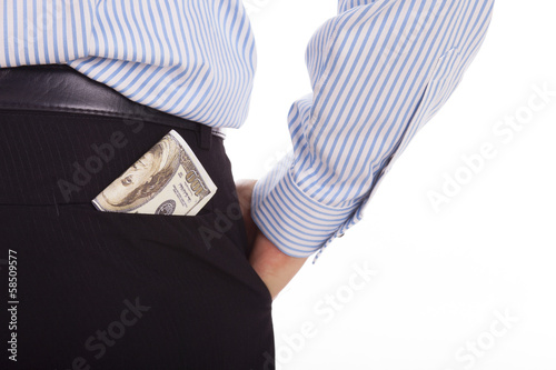 Photo: Businessman with money Businessman with money