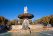 Fountain Rotonde (1860). Aix-en-Provence, France Fountain Rotonde (1860). Aix-en-Provence, France