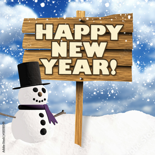 Photo: Happy new year! Happy new year!