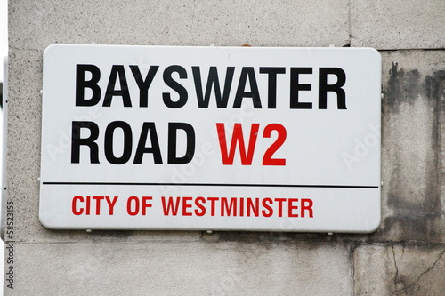 Photo: Bayswater Road a famous London Address Bayswater Road a famous London Address