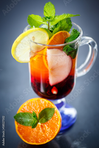 Photo: fruit tea fruit tea
