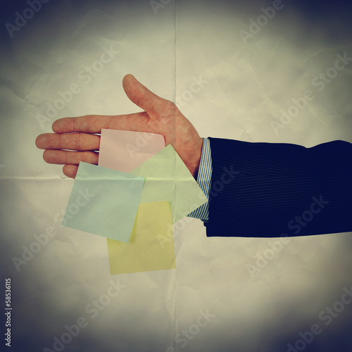 Photo: paper reminder backdrop paper reminder backdrop