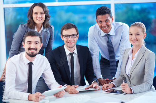 Photo: Partners at workplace Partners at workplace