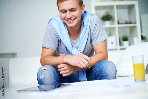 Photo: Happy student Happy student