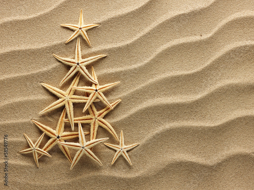 Photo: Sea shell on sand Sea shell on sand