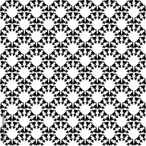 Vector: Design seamless monochrome decorative trellis pattern Design seamless monochrome decorative trellis pattern
