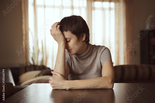 Photo: Sad young woman Sad young woman