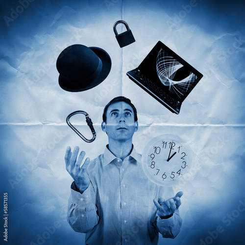 Photo: juggling paper backdrop juggling paper backdrop