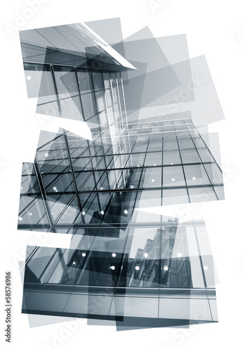 Photo: abstract building collage abstract building collage
