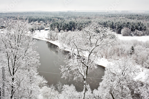 Photo: Vilnius Under Snow Vilnius Under Snow